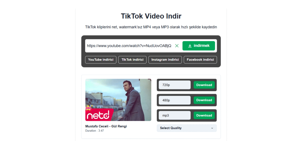 TikTok Video Indir https://url2video.online/tr/tiktok-video-downloader